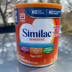 5 Cans Similac Sensitive 