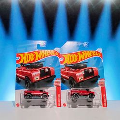 Hot Wheels Red Edition Land Rover $5 Each 