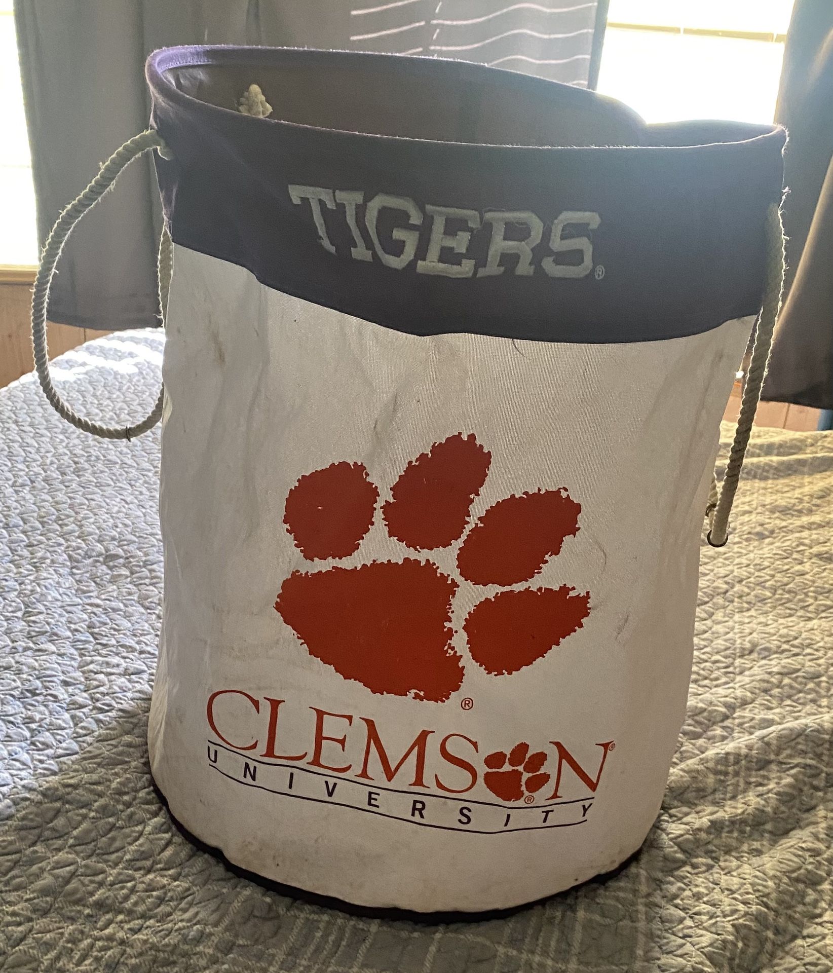 Clemson Laundry Basket