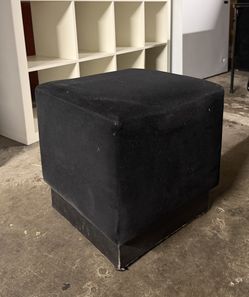 Black Ottoman (20 Available)