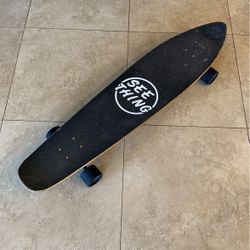 Seething 42 Inch Longboard Skateboard Complete Cruiser Pintail