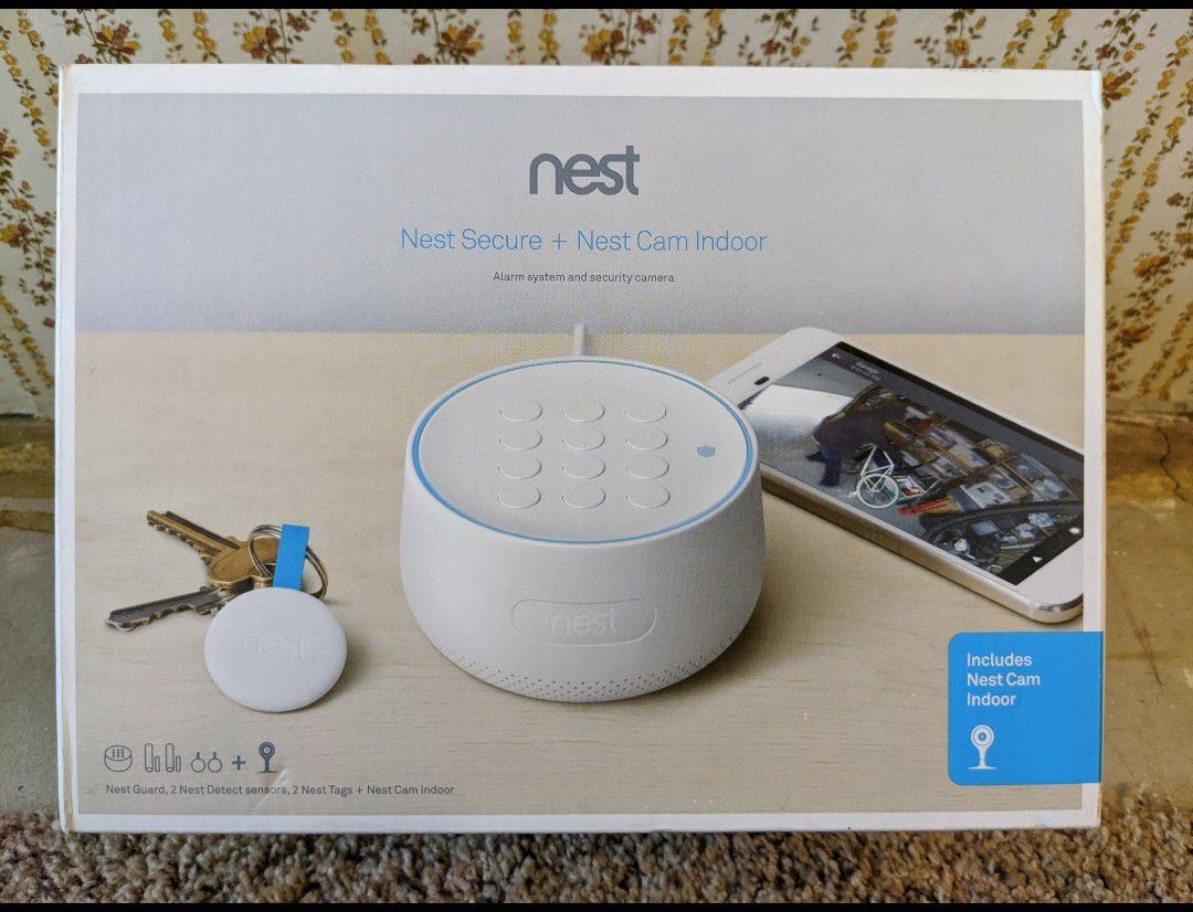 Nest secure security system, nest cam camera