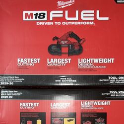 Milwaukee M18 Fuel Compact Bandsaw. Tool Only. Model #2829-20