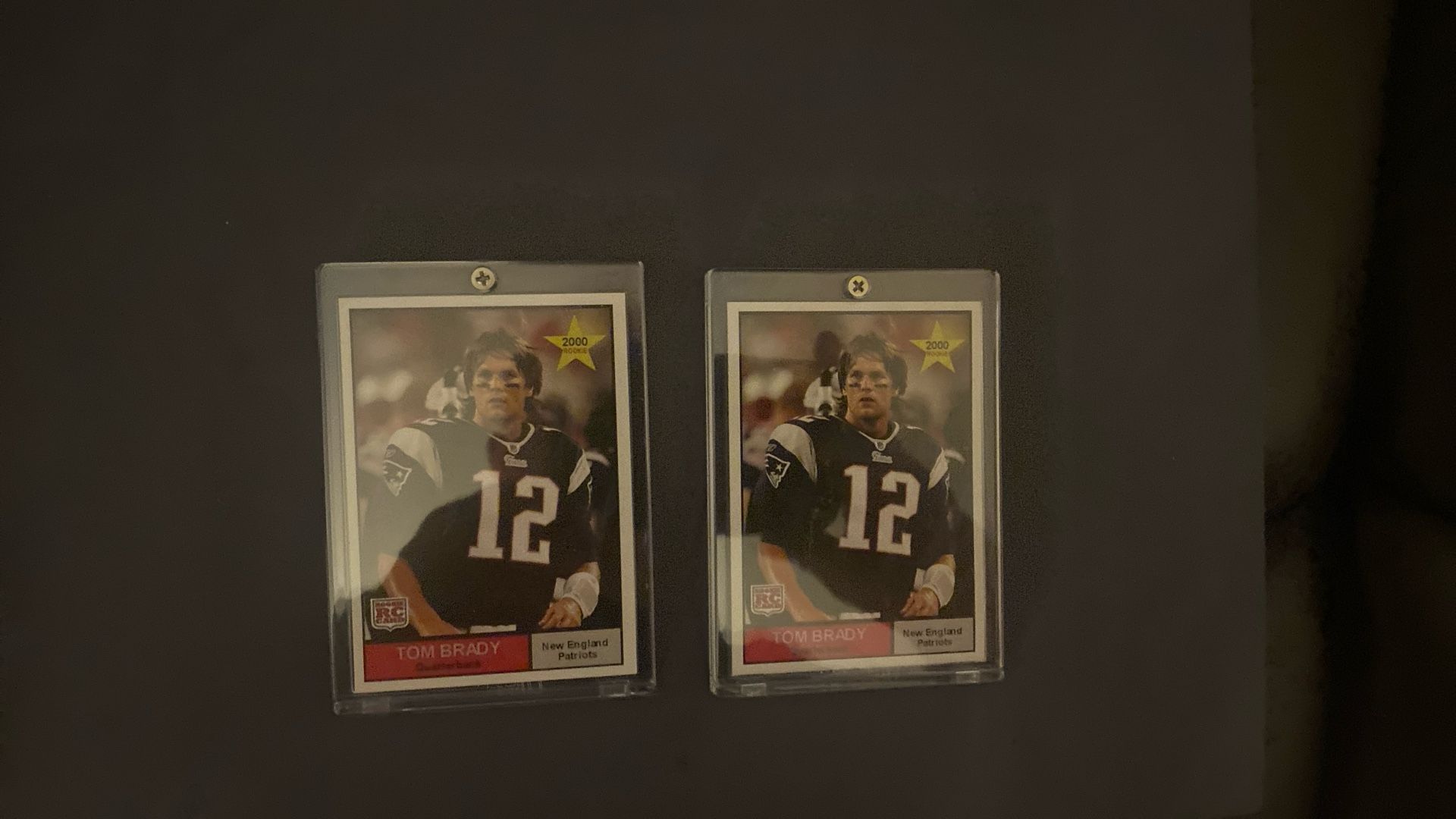 Tom Brady Rookie Promo Card 2000