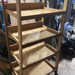 Wooden Shelf Rack