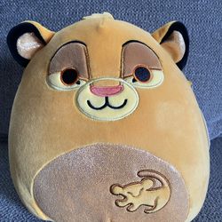 SquishMallow Disney Simba 9-1/2” New
