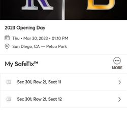 Platinum Season Ticket Holder Padres