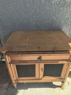 Nightstand vintage French