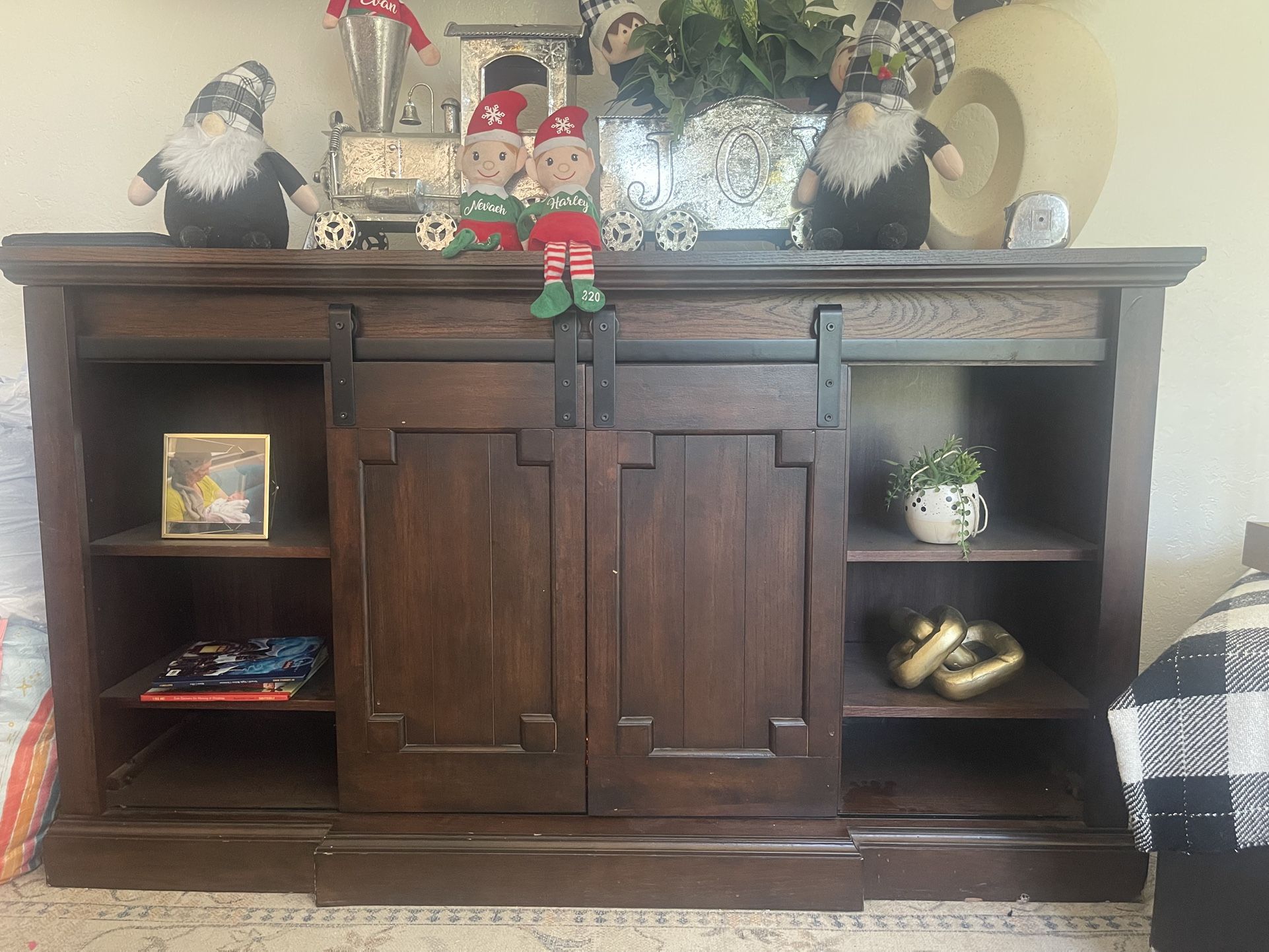 Brown Fireplace Tv Stand