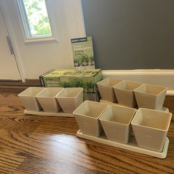 9 Pot Starter with 3 Drip Trays 