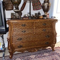 Rattan Dresser