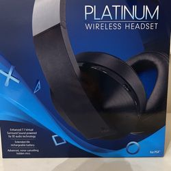 Playstation Platinum Wireless Headset for Ps4