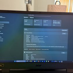 Acer Nitro 5 RTX 3070 TI / Ryzen 7 6800 H / 1TB SSD / 16 GB RAM