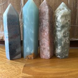 Mixed crystal towers