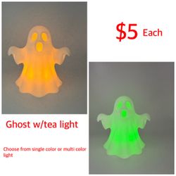 Halloween Ghost Tea Light Decoration