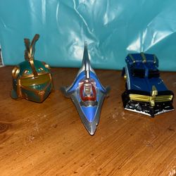 Skylanders Superchargers Land Air Sea Vehicle Lot Reef Ripper Sky Slicer Shield