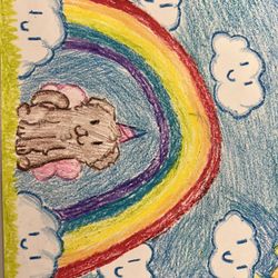 Rainbow Puppy Fairy Unicorn Drawing!
