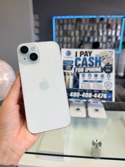 Cricket iPhone 15 crack back