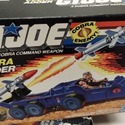 GI Joe 1988 Cobra Adder Vehicle Sealed Contents Toys r Us