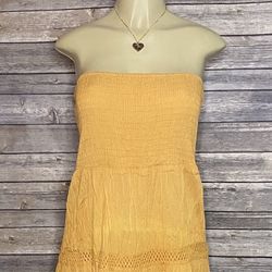 Yellow Beach Dress 