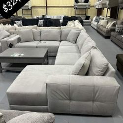 Ashley 6 Pcs Sectionals Sofas Couchs With İnterest Free Payment Options