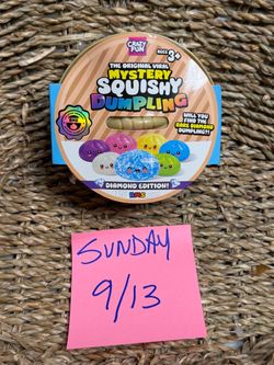 Crazy Fun Mystery Squishy Dumpling Diamond Edition