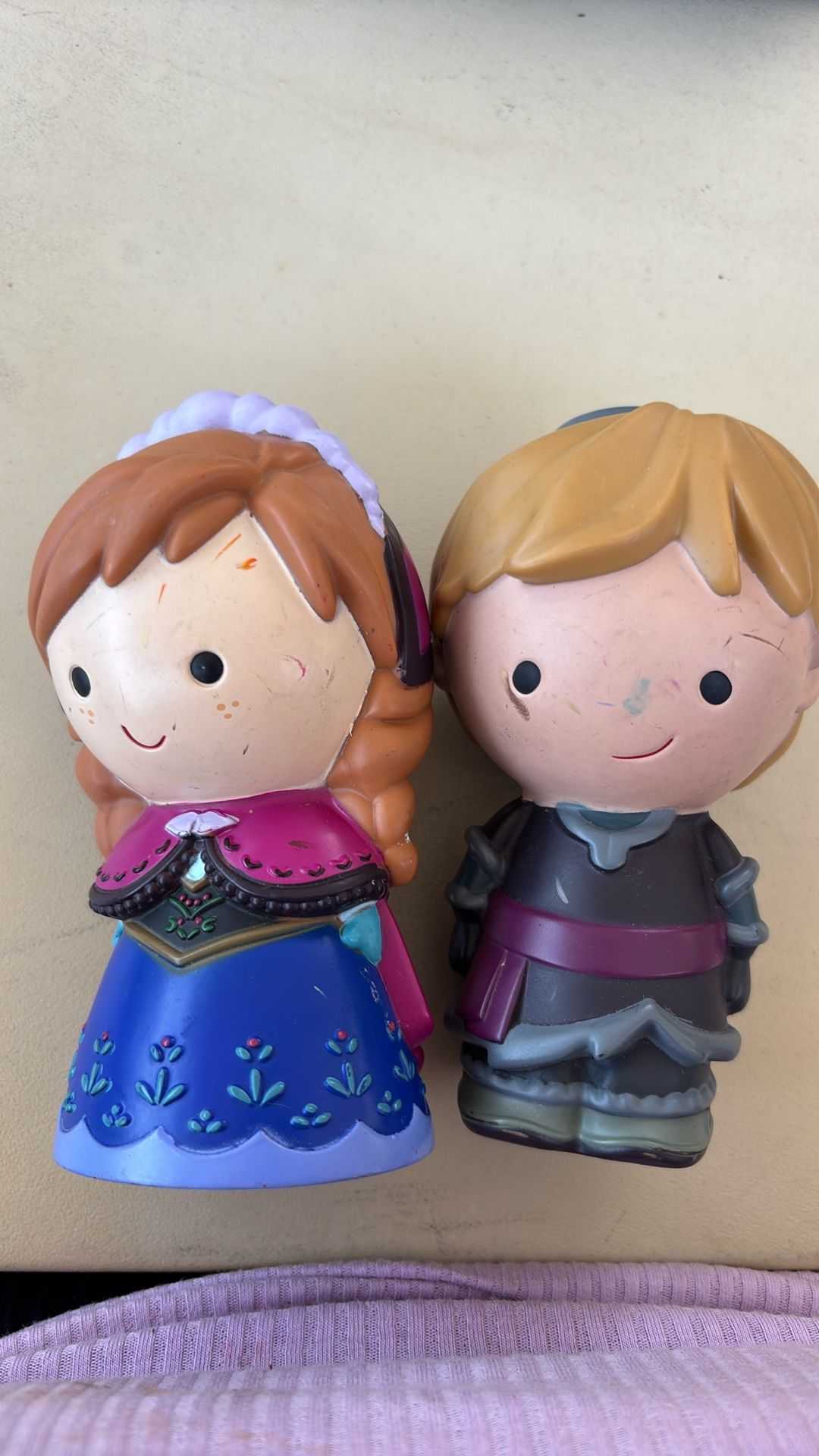 Anna And Kristof From Frozen 4” Inches