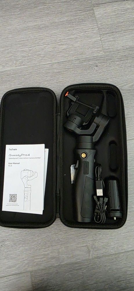 Hohem Action Cambera Gimbal With Accessories