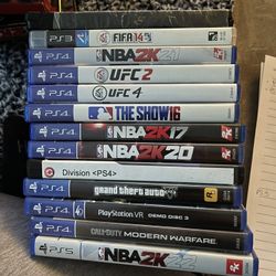 PS 3,4 &5 Games