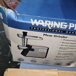 Waring Pro Meat Grinder Make Hamburgers Grind Meat