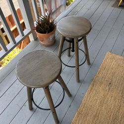 Pottery Barn Stools