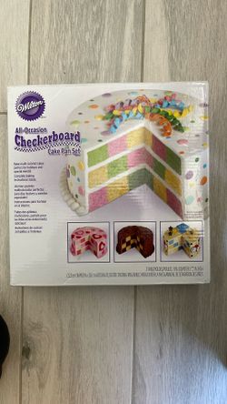 Wilton Checkerboard Cake Pan Set