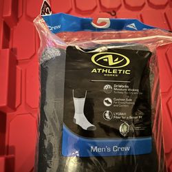 Athletic works Men’s Crew 12 Pair Crew