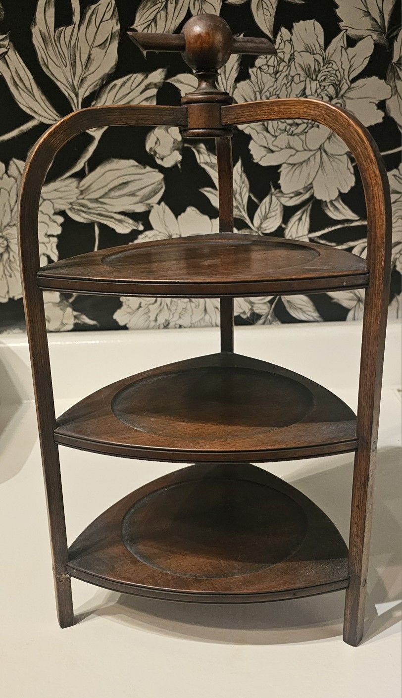 Vintage 3 tier French Cake Petifore tabletop display