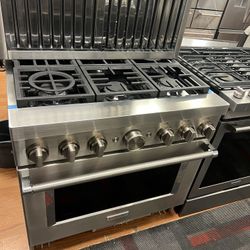 Kitchenaid 36 Dual Fuel Gas Range 2024
