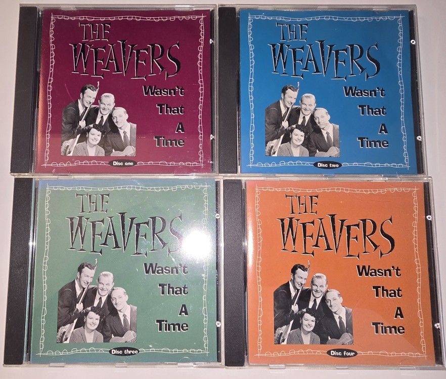 Wasn't That a Time 4 CD SET The Weavers