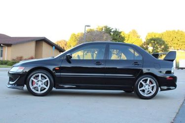 Factory Chrome Wheels 2003 Mitsubishi Lancer Evolution