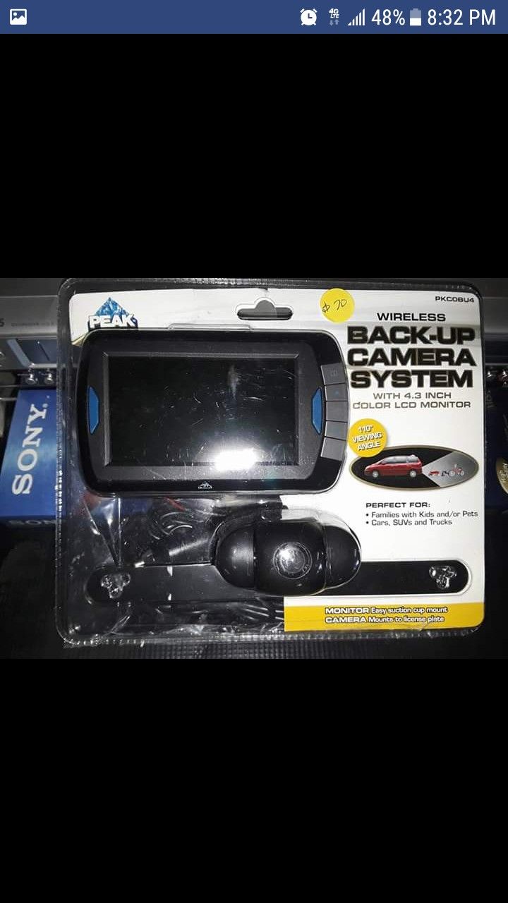 Peak Wireless Backup Camera System