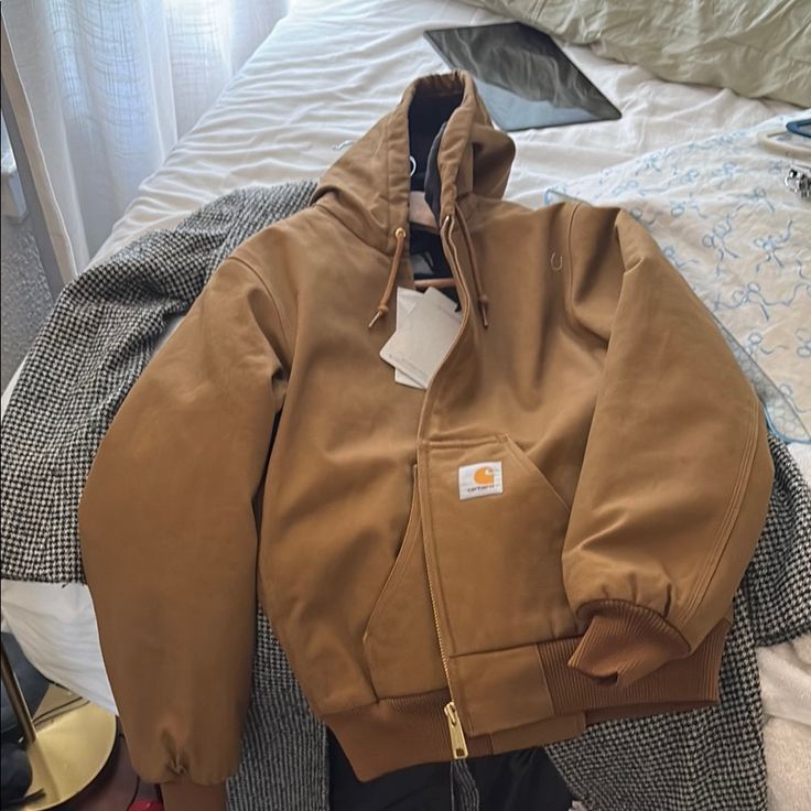 Carhartt Coat And Timbs Plus Hat For The Winter 