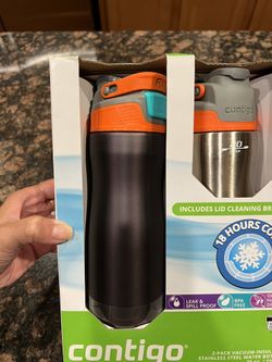 Contigo Stainless Steel Water Bottles - 2 Pack 