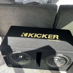 Speaker Boom Box 2×10 Inch  ‘KICKER’