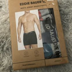 Eddie Bauxer Performance Jersey Boxer Briefs 6pk 5" inseam NIB  L (36-38)
