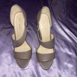 Brown Nine West high heels 
