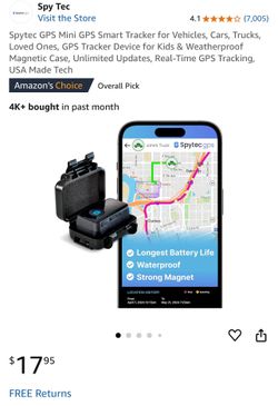 spytec gps tracker with case