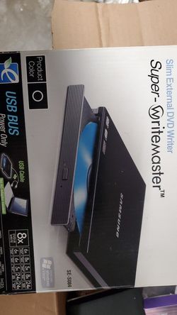 New samsung slim external DVDRW reader