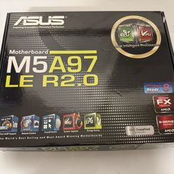 ASUS M5A97 LE R2.0 ATX Motherboard AMD AM3+ DDR3 4 Slot PCIe USB 3.0