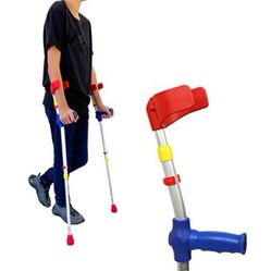 “New”Kids (2)Adjustable Forearm Crutches (retail$45)