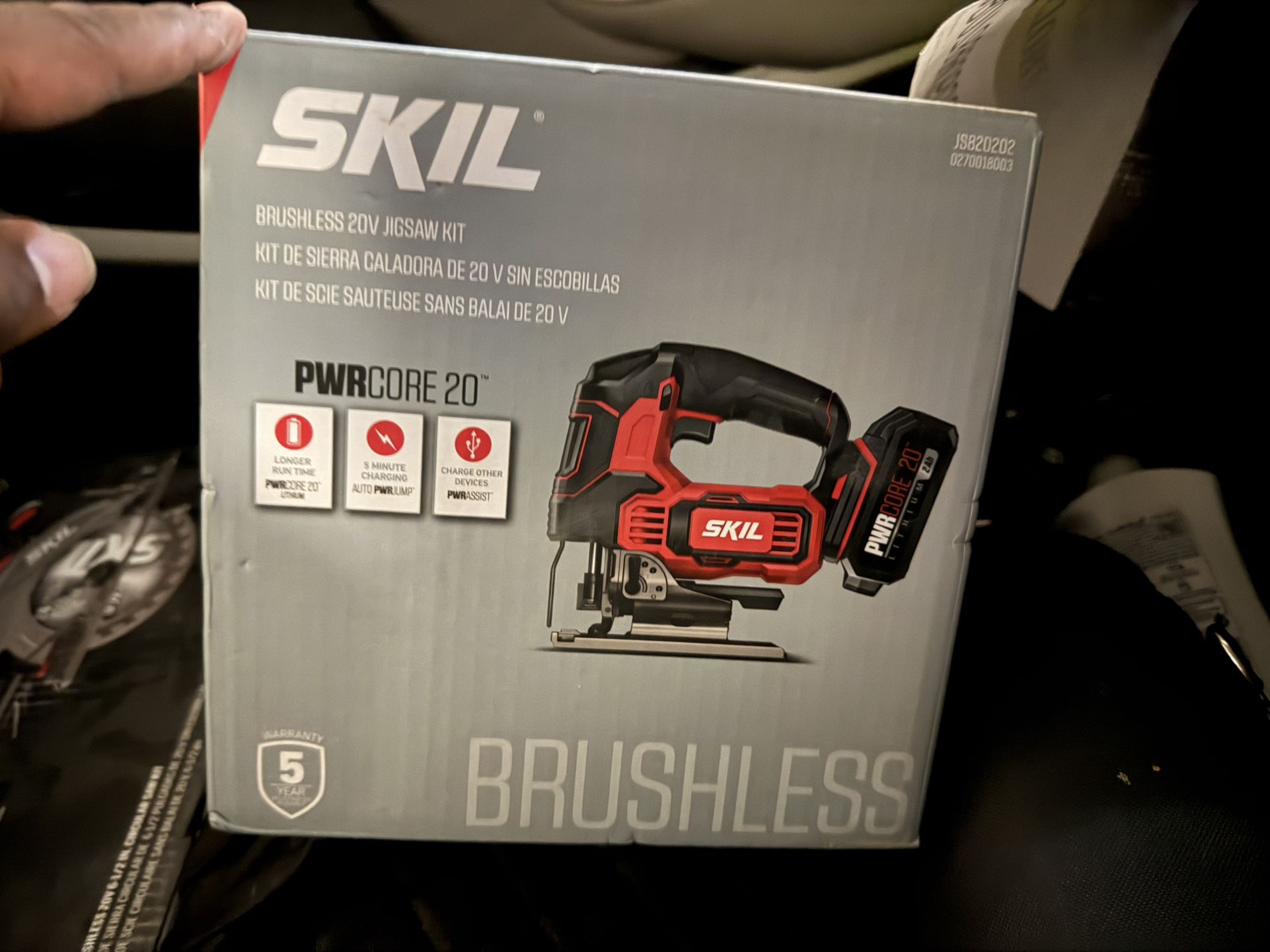 SKIL Brushless 20V Jigsaw Kit