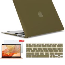 Mac Book Air 13in Case Olive Green New