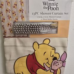 🏰 Disney 13 Piece Shower Curtains ✨️ 5 Styles Available ✨️